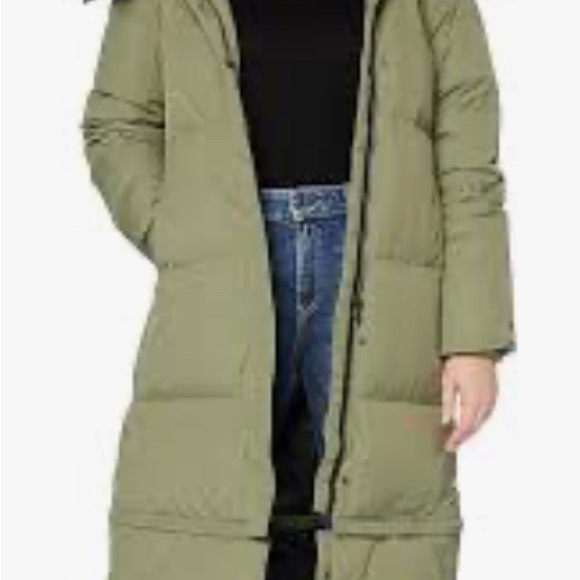 Helly Hansen Women's Olive Green Down Puffer Coat - Picture 2 of 9